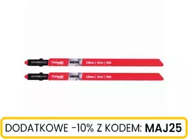 Brzeszczoty do wyrzynarki HSS M2 132mm 21TPI 2s