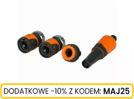 Zestaw złączek ogrodowych z dyszą FEST (1/2-3/4) marki Schmith SGZL-01