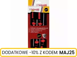 Komplet wkrętaków ślusarskich ze śrubą 4 szt