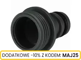 Nypel z gwintem zewnętrznym 3/4"