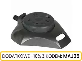 Zraszacz ogrodowy 8 funkcyjny metalowy Schmith