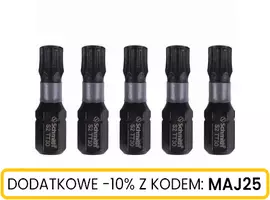 Bit udarowy Torx TT30 25mm 5SZT