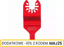 Brzeszczot wgłębny do drewna i metalu 10x40mm BIM