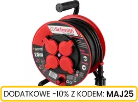 Przedłużacz bębnowy o długości 25m 3x1,5mm Professional Line