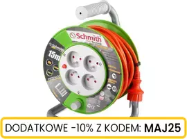 Przedłużacz bębnowy o długości 15m 3x1,5mm Stand Line