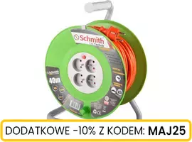 Przedłużacz bębnowy o długości 40m 3x1,5mm Stand Line