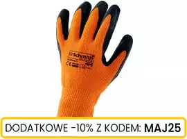 Rękawice ocieplane poliester rozmiar 10 (12 par)