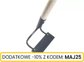 Haczka dwuramienna z drewnianym trzonkiem 160mm