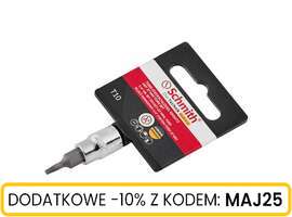Klucz nasadowy 1/4" z bitem TORX 37 mm T10 Schmith
