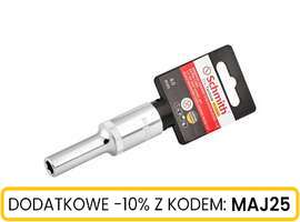 Nasadka sześciokątna długa 1/2" 9 mm Schmith