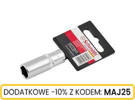 Klucz nasadowy sześciokątny długi 1/4" 13 mm Schmith
