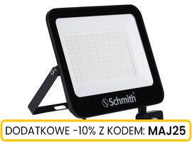 Naświetlacz LED 100W 10000lm czu. ruch na podczerw Schmith