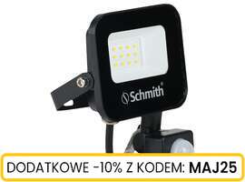 Naświetlacz LED 10W 1000lm czu. ruchu na podczerw Schmith