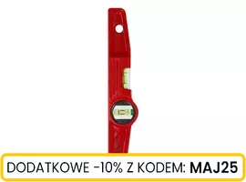 Poziomica trapezowa z magnesem 25 cm Schmith