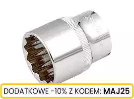 Nasadka dwunastokątna krótka 1/2" 16 mm [BZ], Rozmiar: 16  Schmith