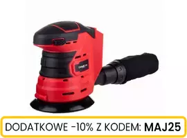 Szlifierka mimośrodowa akumulatorowa 18V 125mm