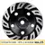 Tarcza diamentowa do szlifowania TURBO U 125 mm M14, Typ: TURBO U Schmith