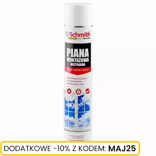 Piana montażowa wężykowa 650ml