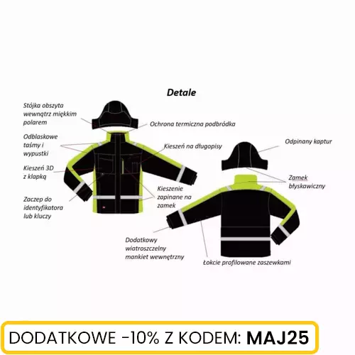 Kurtka zimowa krótka XXL marki Schmith