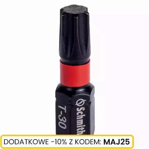 Bity udarowe T30 25MM 20szt. - Linia HI-TEK