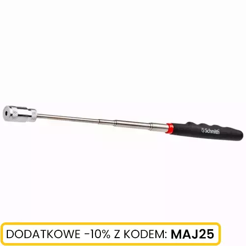 Chwytak magnetyczny teleskopowy LED 81cm marki Schmith