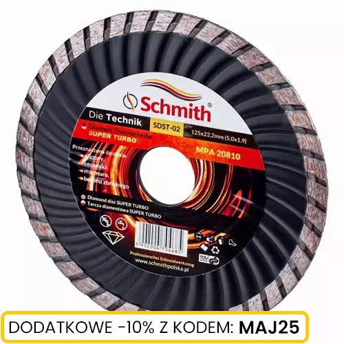 Tarcza diamentowa do materiałów twardych super turbo 125 mm