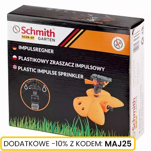 Zraszacz pulsacyjny na podstawie motylkowej marki Schmith SGZR-07 1
