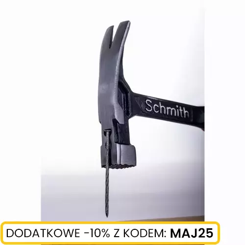 Młotek stolarski monoblock 450g marki Schmith SMSM-450 4