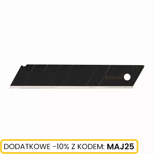 Ostrza łamane czarne 18 mm 10 szt. marki Schmith