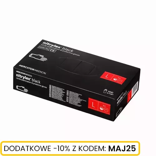 Rękawiczki nitrile moto L 100szt