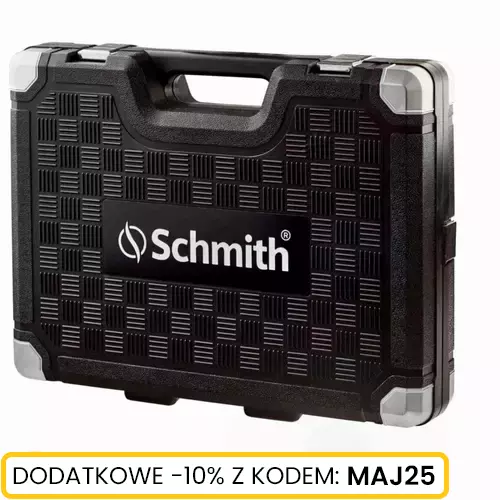 Komplet kluczy nasadowych 150 szt Schmith