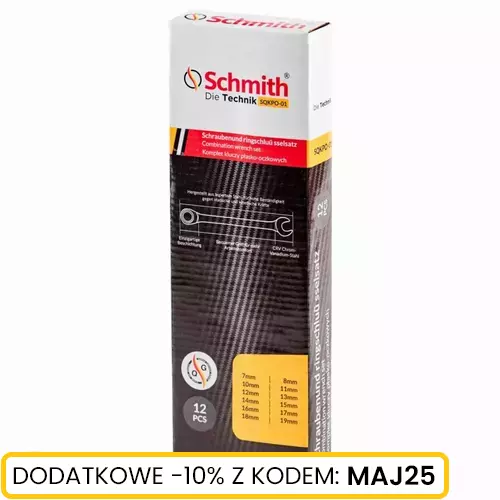 Komplet kluczy płasko-oczkowych 12 szt Schmith