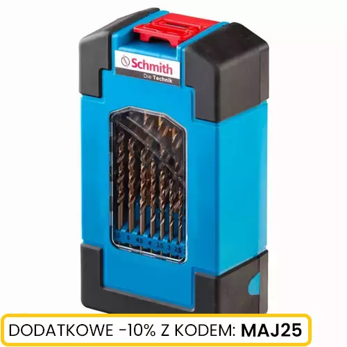 Komplet wierteł do metalu kobaltowych 25 szt