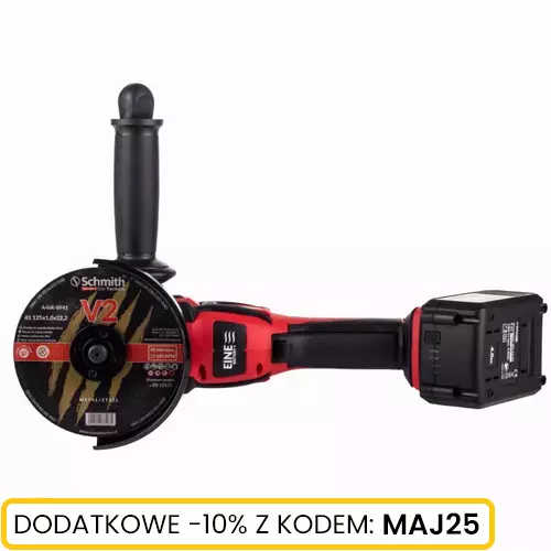 Szlifierka kątowa 18V 125mm bezszczotkowa marki Schmith