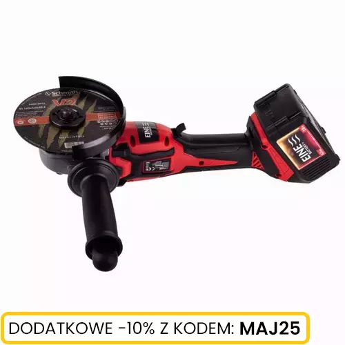 Szlifierka kątowa 18V 125mm bezszczotkowa marki Schmith S-SK125B-0 4