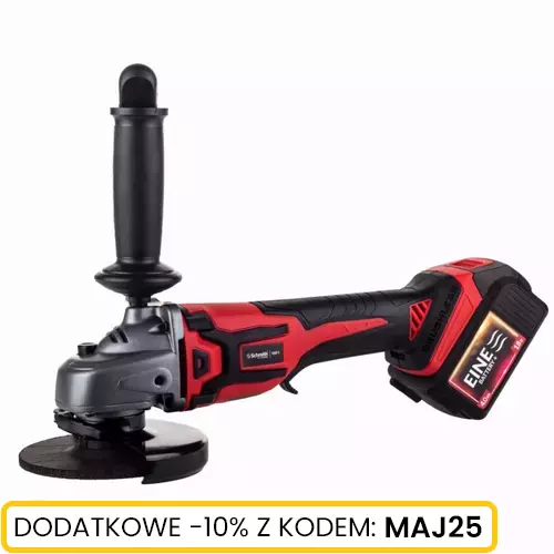 Szlifierka kątowa 18V 125mm bezszczotkowa marki Schmith S-SK125B-0 5