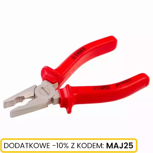 Szczypce uniwersalne izolowane 200 mm marki Schmith