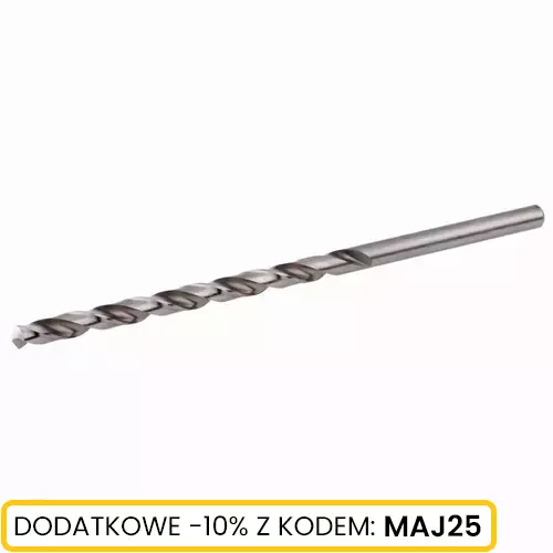 Wiertło do metalu HSS DIN 340 przedłużane 14,0/215