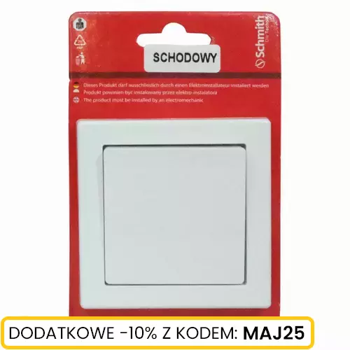 Włącznik p/t schodowy 10A 250V