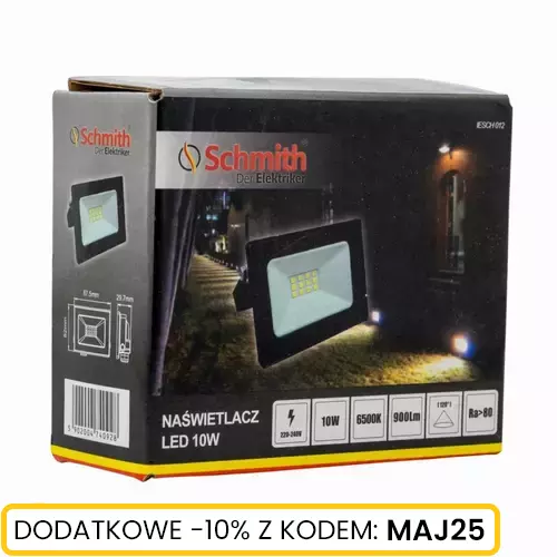 Naświetlacz LED 10W czarny marki Schmith