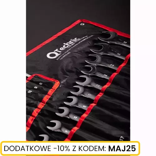 Komplet kluczy płasko-oczkowych 17 szt. Schmith