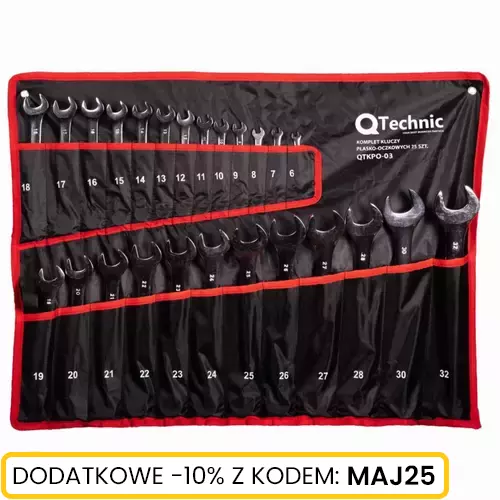 Komplet kluczy płasko-oczkowych 25 szt. Schmith