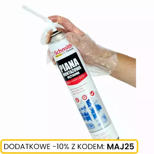 Rękawiczki foliowe HDPE 100 szt marki Schmith S1227