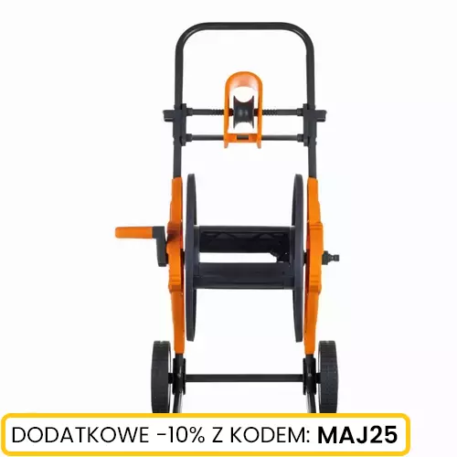 Wózek na wąż z kółkami i prowadnicą PREMIUM marki Schmith