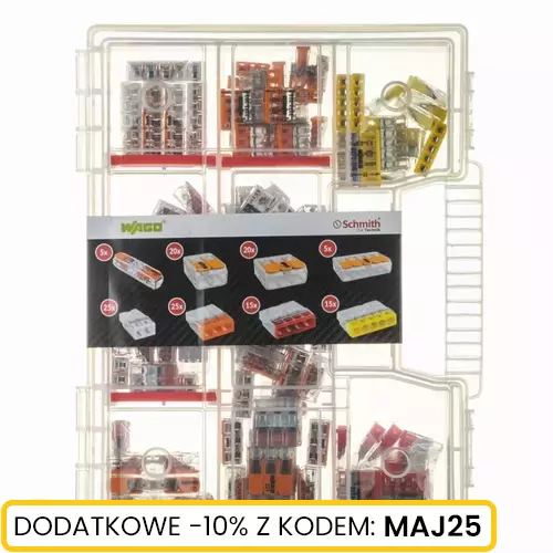 Zestaw złączek Wago zestaw 130 szt