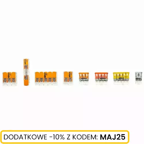 Zestaw złączek Wago zestaw 130 szt marki Schmith