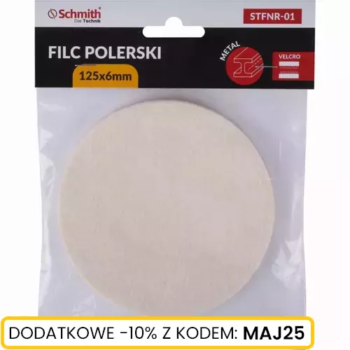 Filc polerski 125x6mm marki Schmith