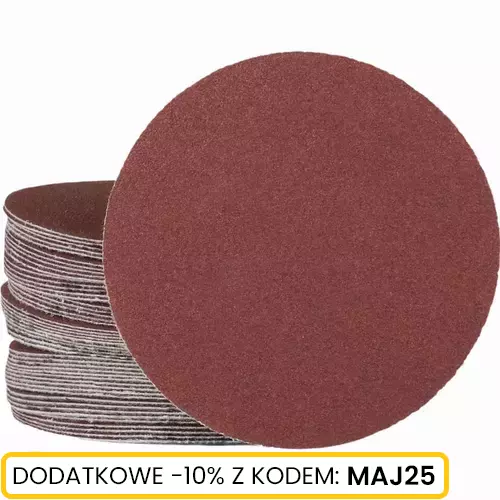 Krążek ścierny 125mm P100 50 szt.