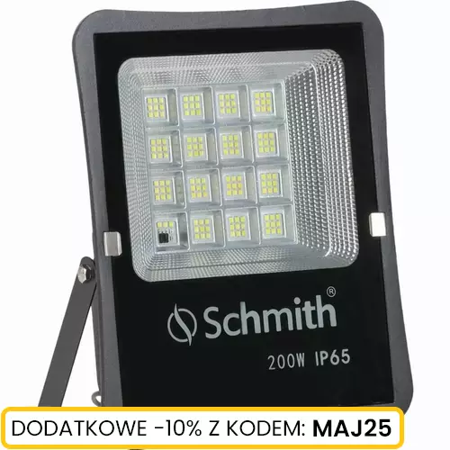 Lampa LED z panelem solarnym 200W marki Schmith SLS-02 3