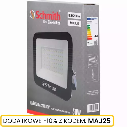 Naświetlacz LED 50W 5000lm marki Schmith IESCH 052 3
